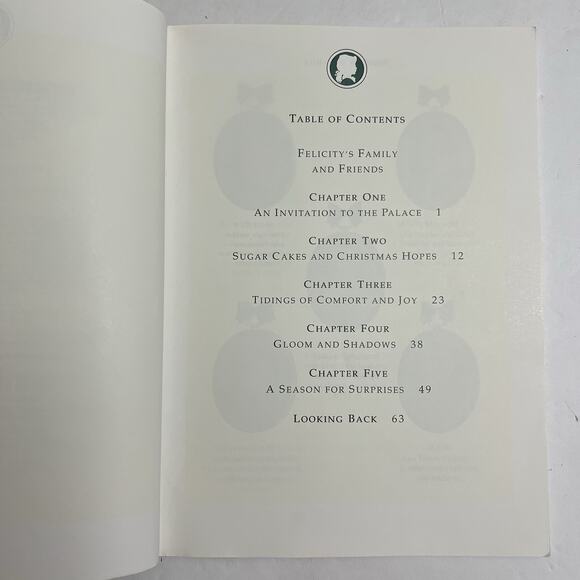 American Girl Book 3 Felicitys Surprise A Christmas Story 1991 First Edition - Picture 4 of 6